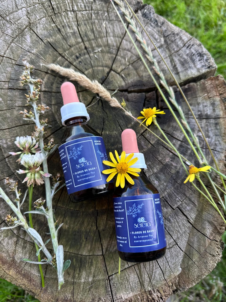 Botellas personalizadas de Rescue Remedy